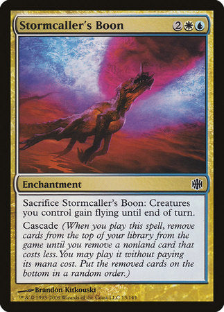 Stormcaller's Boon [Alara Reborn] | Good Games Cannington