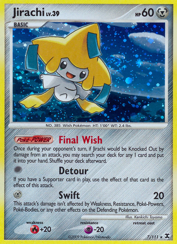 Jirachi (7/111) [Platinum: Rising Rivals] | Good Games Cannington