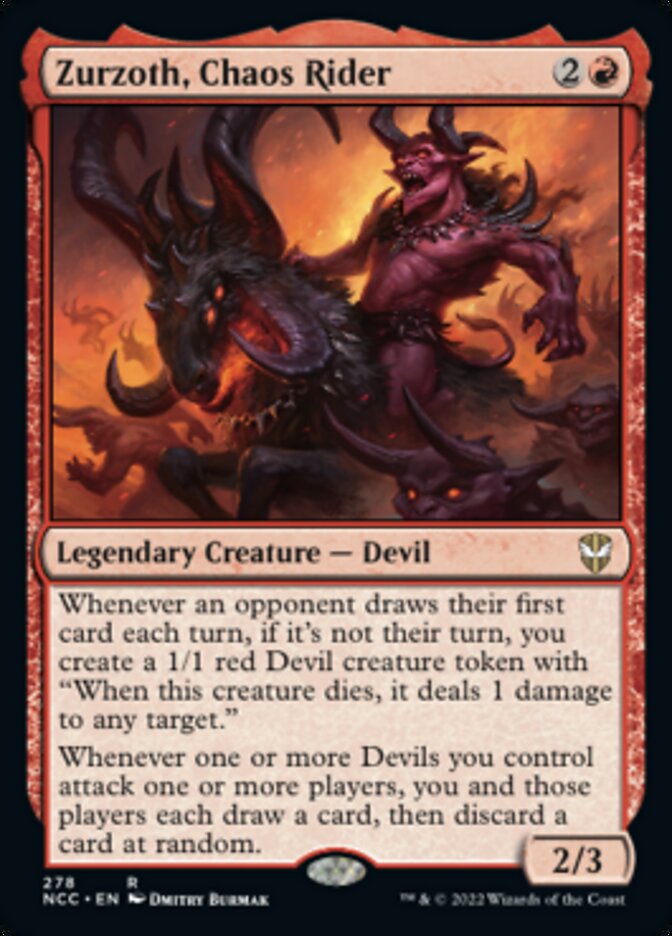 Zurzoth, Chaos Rider [Streets of New Capenna Commander] | Good Games Cannington
