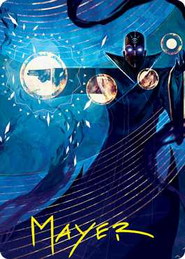 Negate Art Card (Gold-Stamped Signature) [Strixhaven: School of Mages Art Series] | Good Games Cannington