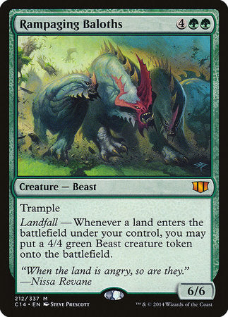 Rampaging Baloths [Commander 2014] | Good Games Cannington