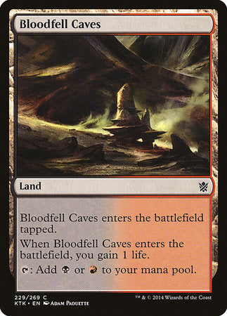 Bloodfell Caves [Khans of Tarkir] | Good Games Cannington