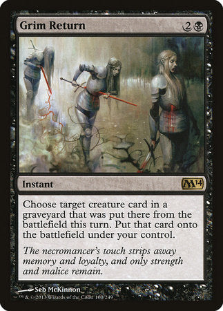 Grim Return [Magic 2014] | Good Games Cannington
