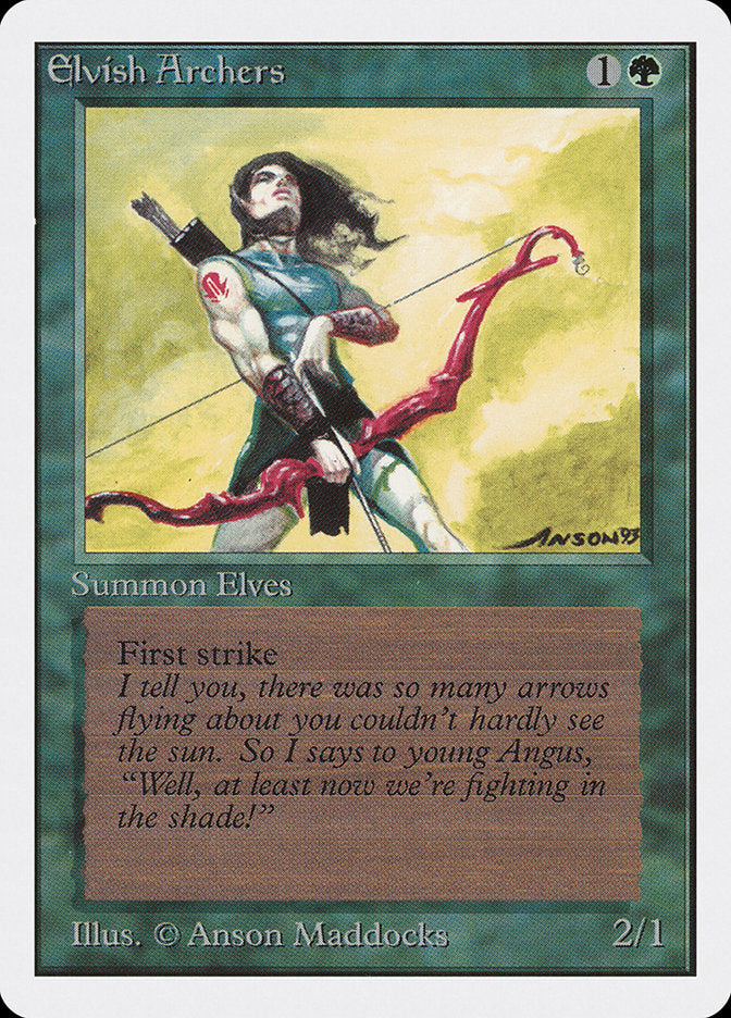 Elvish Archers [Unlimited Edition] | Good Games Cannington