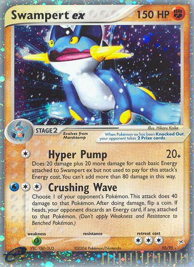 Swampert ex (95/95) [EX: Team Magma vs Team Aqua] | Good Games Cannington