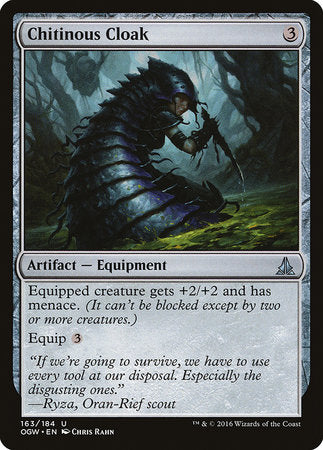 Chitinous Cloak [Oath of the Gatewatch] | Good Games Cannington