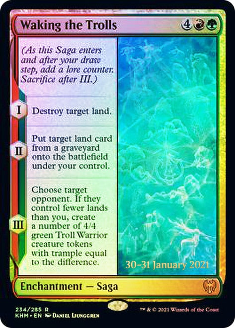 Waking the Trolls [Kaldheim Prerelease Promos] | Good Games Cannington
