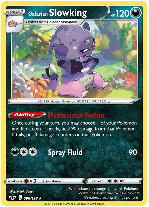 Galarian Slowking (098/198) [Sword & Shield: Chilling Reign] | Good Games Cannington