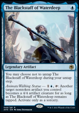 The Blackstaff of Waterdeep (Promo Pack) [Dungeons & Dragons: Adventures in the Forgotten Realms Promos] | Good Games Cannington