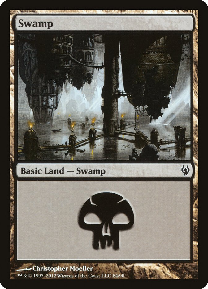 Swamp (84) [Duel Decks: Izzet vs. Golgari] | Good Games Cannington
