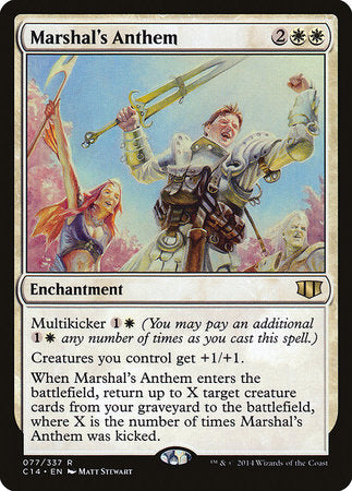 Marshal's Anthem [Commander 2014] | Good Games Cannington