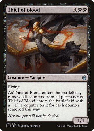 Thief of Blood [Commander Anthology] | Good Games Cannington