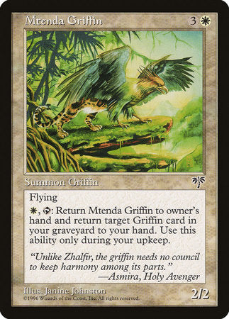 Mtenda Griffin [Mirage] | Good Games Cannington