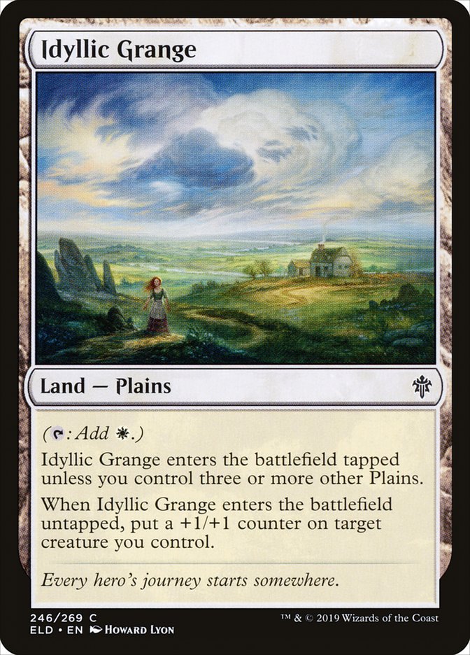 Idyllic Grange [Throne of Eldraine] | Good Games Cannington