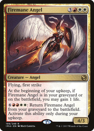 Firemane Angel [Iconic Masters] | Good Games Cannington
