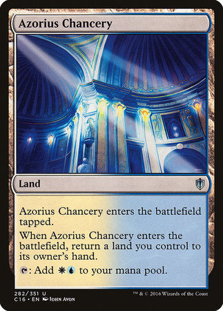 Azorius Chancery [Commander 2016] | Good Games Cannington
