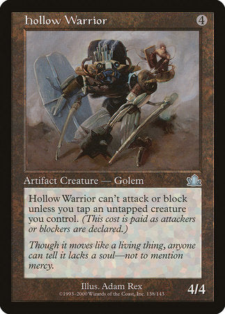 Hollow Warrior [Prophecy] | Good Games Cannington