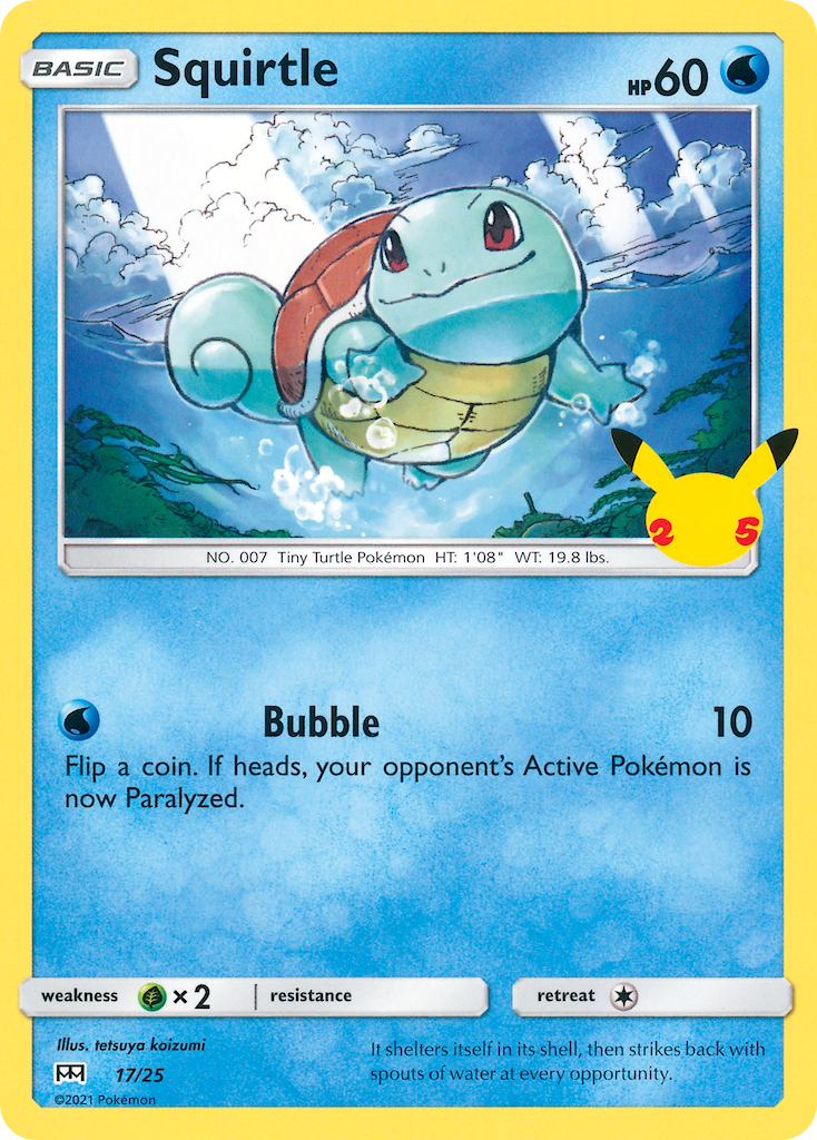 Squirtle (17/25) [McDonald's 25th Anniversary] | Good Games Cannington