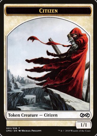 Citizen Token [Ultimate Masters Tokens] | Good Games Cannington