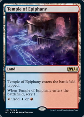 Temple of Epiphany [Core Set 2021] | Good Games Cannington
