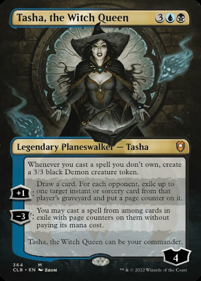 Tasha, the Witch Queen (Borderless) [Commander Legends: Battle for Baldur's Gate] | Good Games Cannington