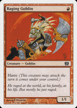Raging Goblin [Eighth Edition] | Good Games Cannington