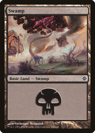 Swamp (240) [Rise of the Eldrazi] | Good Games Cannington