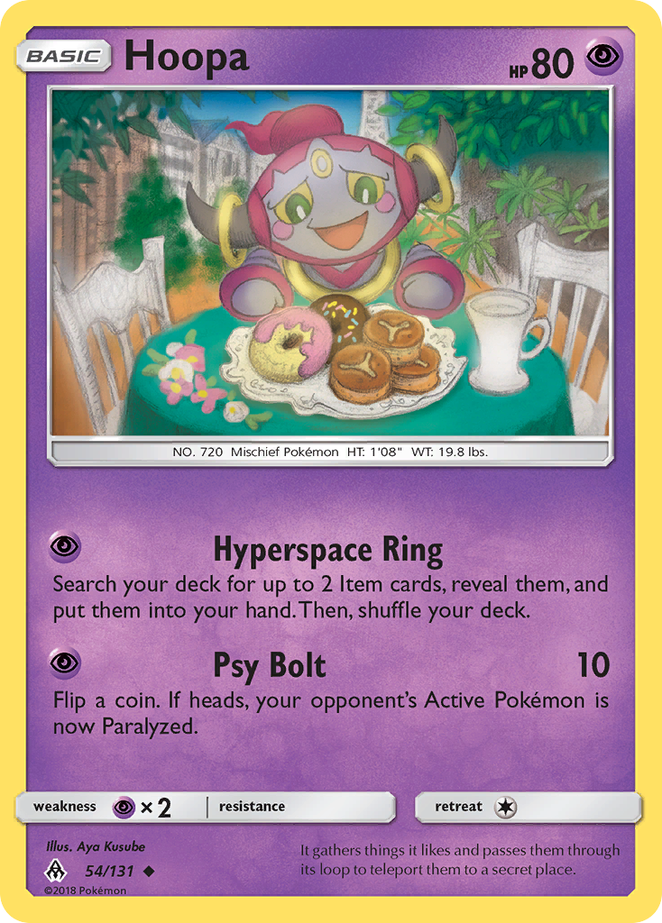 Hoopa (54/131) [Sun & Moon: Forbidden Light] | Good Games Cannington