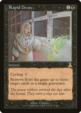 Rapid Decay [Urza's Destiny] | Good Games Cannington