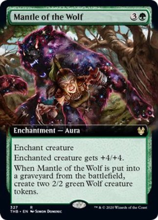 Mantle of the Wolf (Extended Art) [Theros Beyond Death] | Good Games Cannington