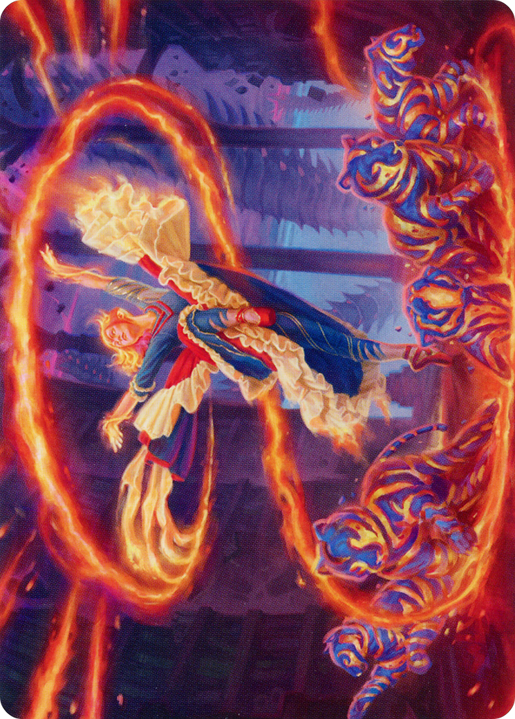 Joyful Stormsculptor Art Card [March of the Machine Art Series] | Good Games Cannington
