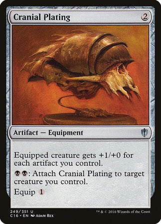Cranial Plating [Commander 2016] | Good Games Cannington