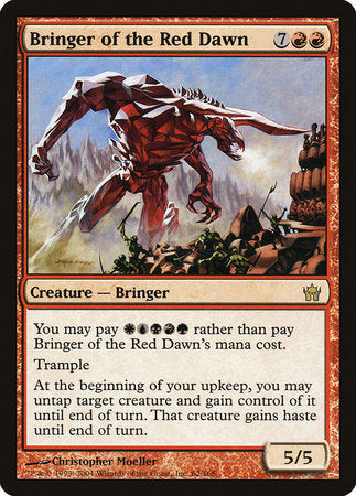 Bringer of the Red Dawn [Fifth Dawn] | Good Games Cannington