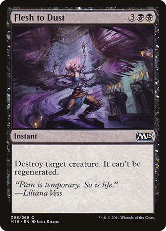 Flesh to Dust [Magic 2015] | Good Games Cannington