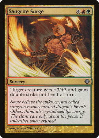 Sangrite Surge [Shards of Alara] | Good Games Cannington