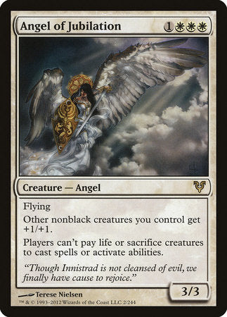 Angel of Jubilation [Avacyn Restored] | Good Games Cannington
