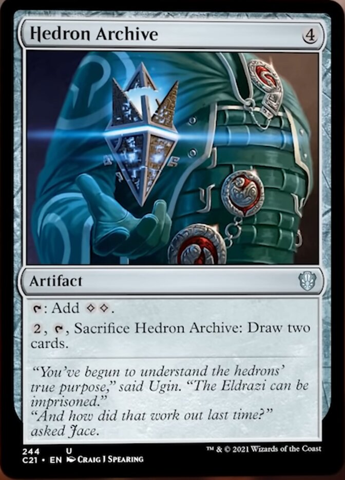Hedron Archive [Commander 2021] | Good Games Cannington