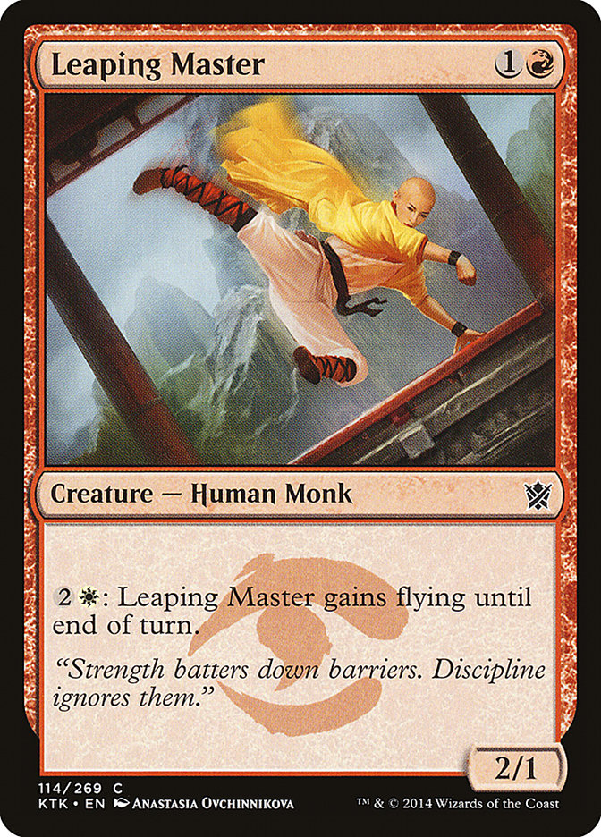 Leaping Master [Khans of Tarkir] | Good Games Cannington