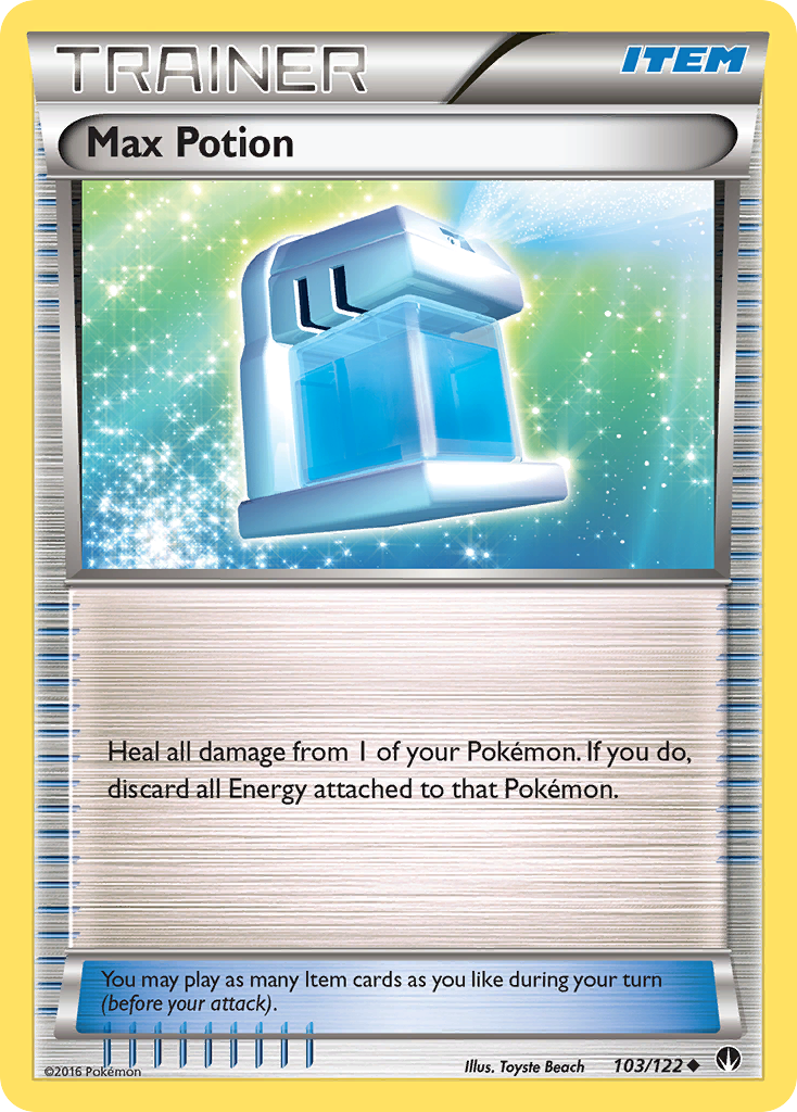 Max Potion (103/122) [XY: BREAKpoint] | Good Games Cannington