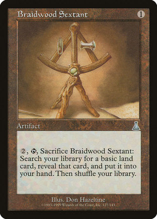Braidwood Sextant [Urza's Destiny] | Good Games Cannington