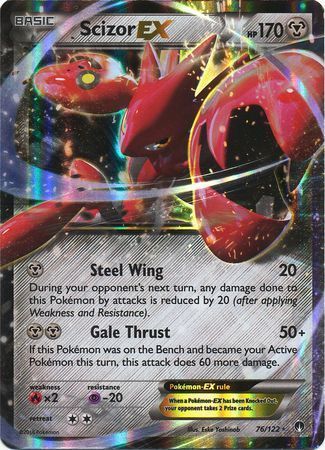Scizor EX (76/122) (Jumbo Card) [XY: BREAKpoint] | Good Games Cannington