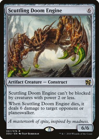 Scuttling Doom Engine [Duel Decks: Elves vs. Inventors] | Good Games Cannington