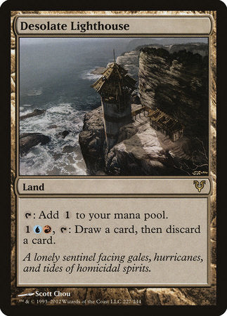 Desolate Lighthouse [Avacyn Restored] | Good Games Cannington