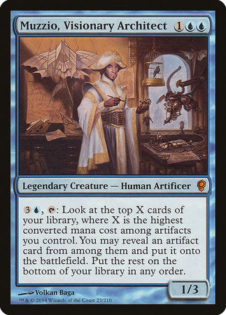 Muzzio, Visionary Architect [Conspiracy] | Good Games Cannington
