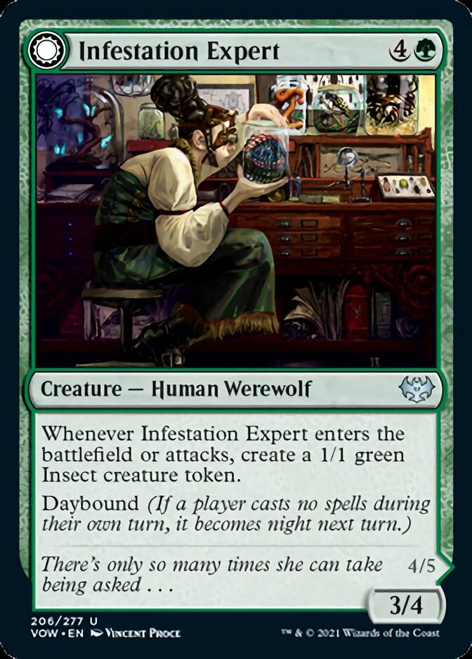 Infestation Expert // Infested Werewolf [Innistrad: Crimson Vow] | Good Games Cannington