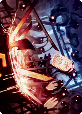 Smoke Spirits' Aid Art Card [Kamigawa: Neon Dynasty Art Series] | Good Games Cannington