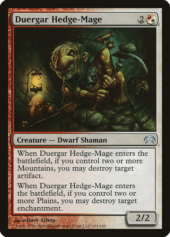 Duergar Hedge-Mage [Planechase] | Good Games Cannington