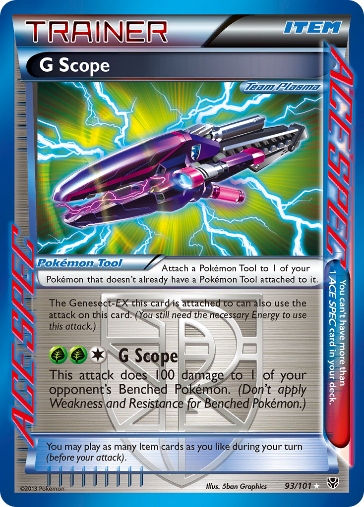 G Scope (93/101) [Black & White: Plasma Blast] | Good Games Cannington