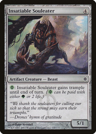 Insatiable Souleater [New Phyrexia] | Good Games Cannington