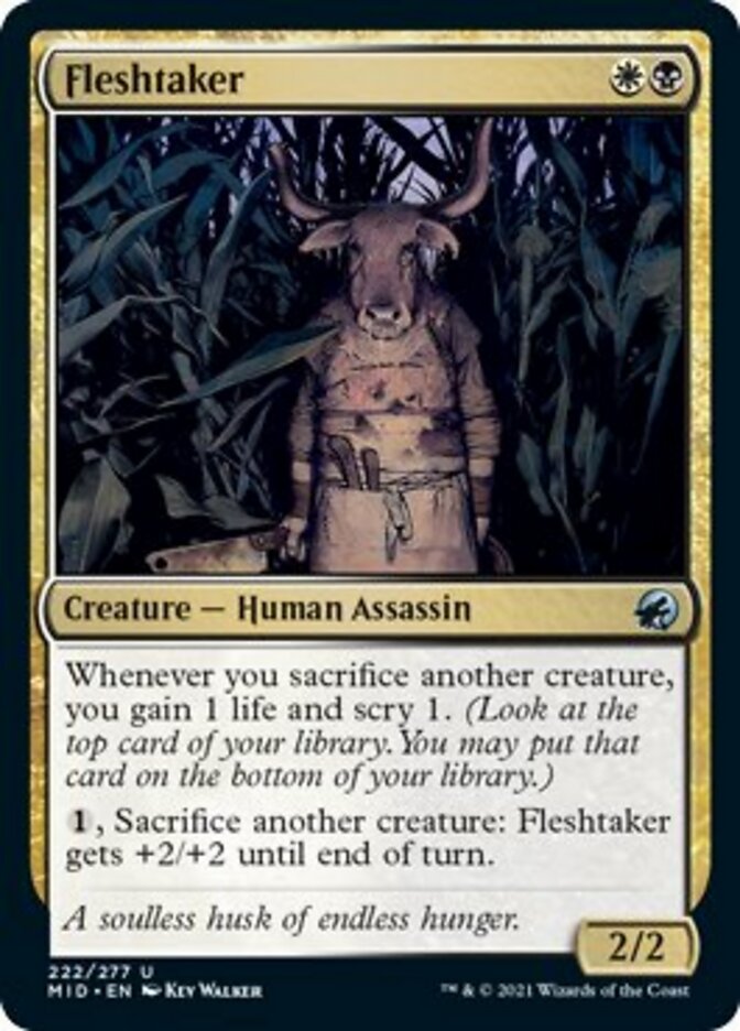 Fleshtaker [Innistrad: Midnight Hunt] | Good Games Cannington